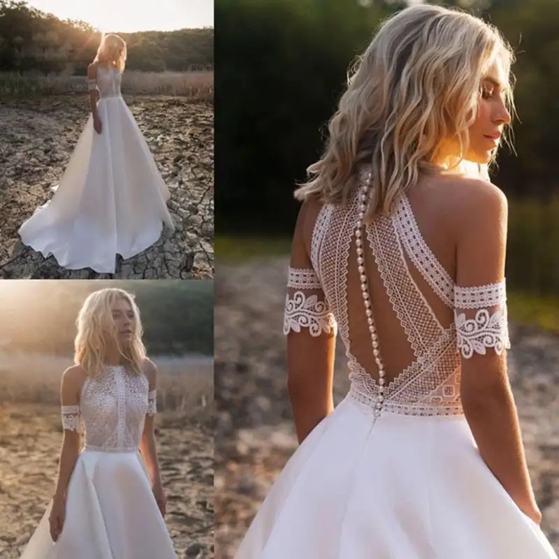 Ethereal Bohemian Dreams Wedding Dress