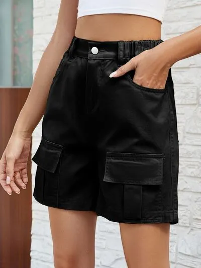 Soft Touch Clean Pocket Detail Shorts