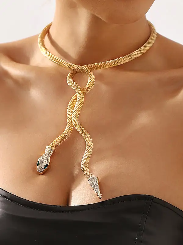 Snake Motif Necklace
