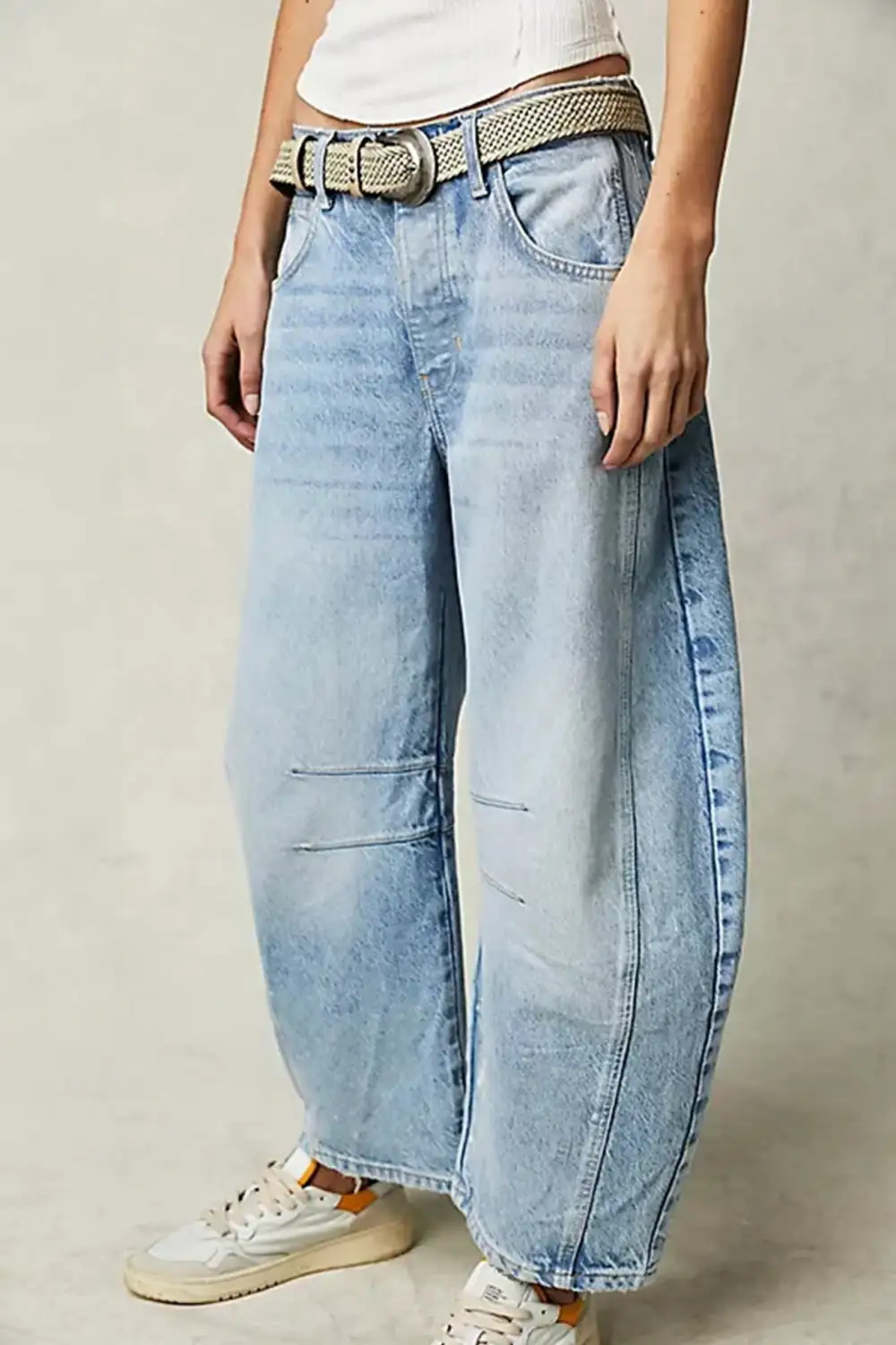 Balloon Leg Relaxed Jeans