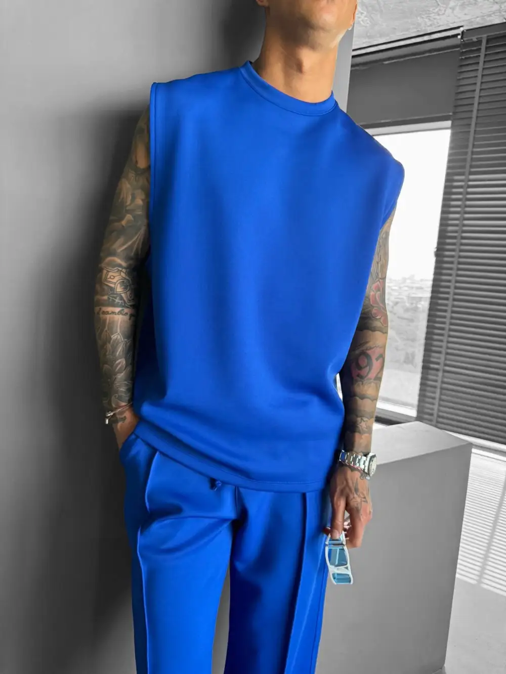 Laidback Relaxed Diver Inspired Tank Top