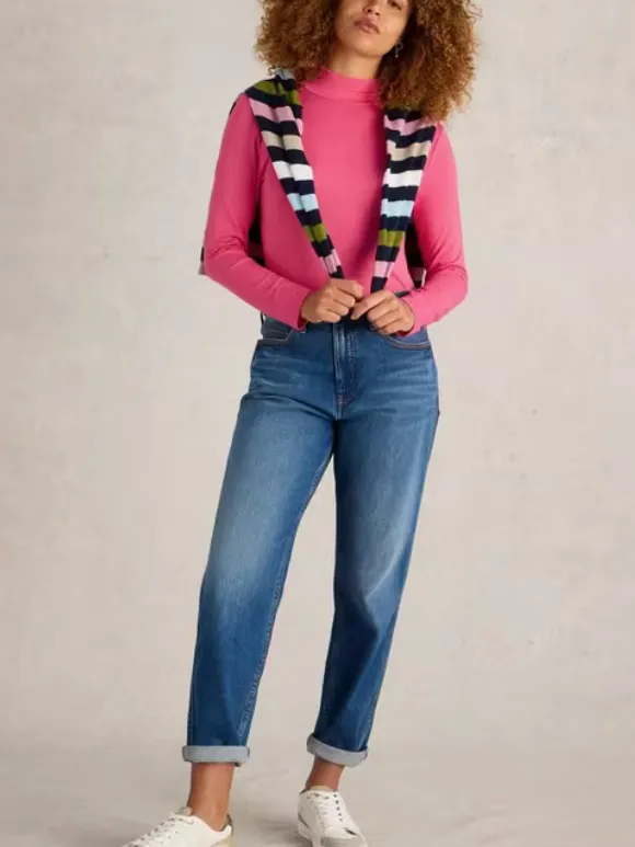 Slight Stretch Turtle Neck T-Shirt