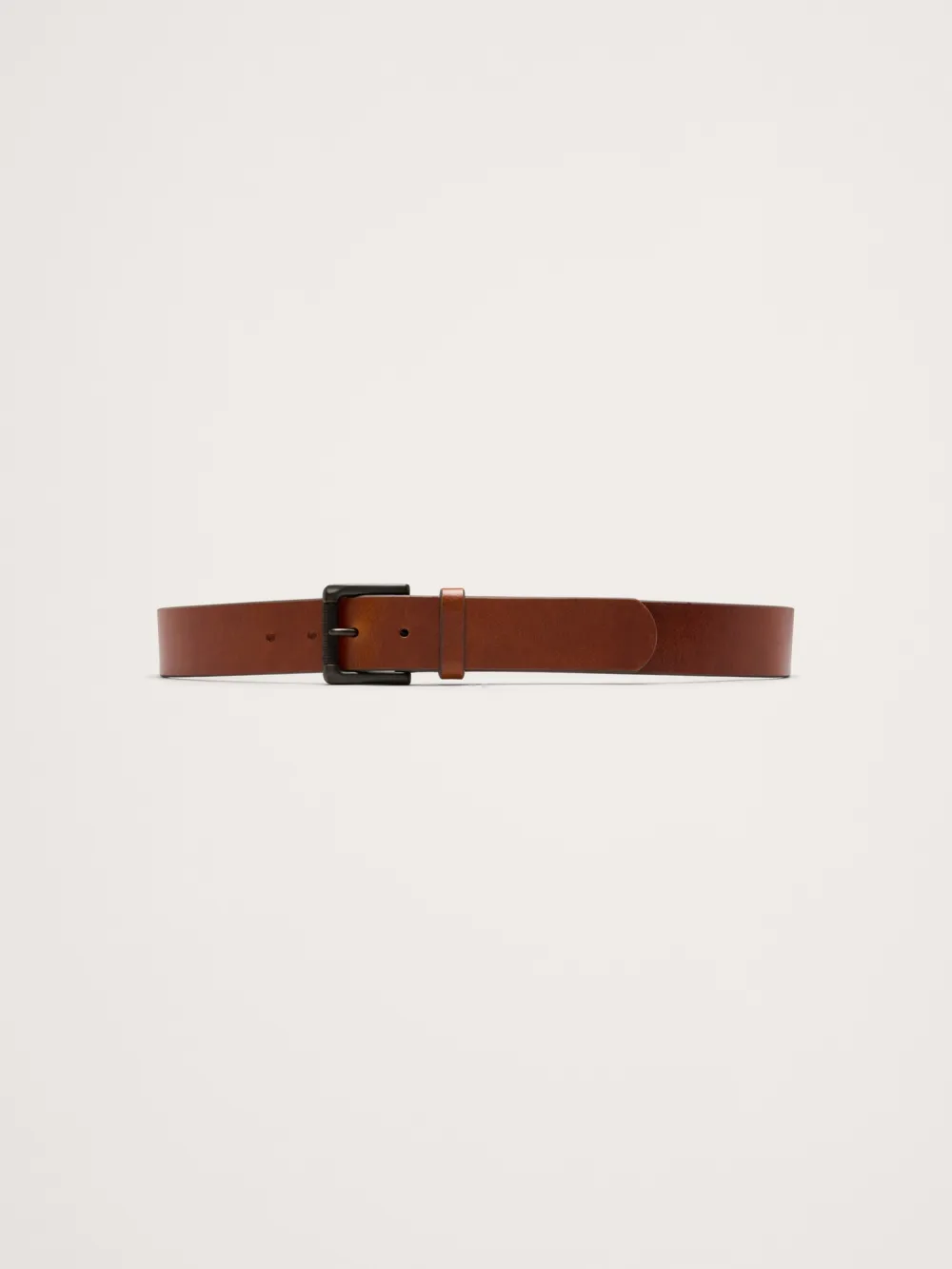 Wide Tooth Men's Casual Dark Brown Belt