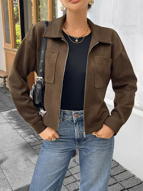 Zip Front Jacket Versatile