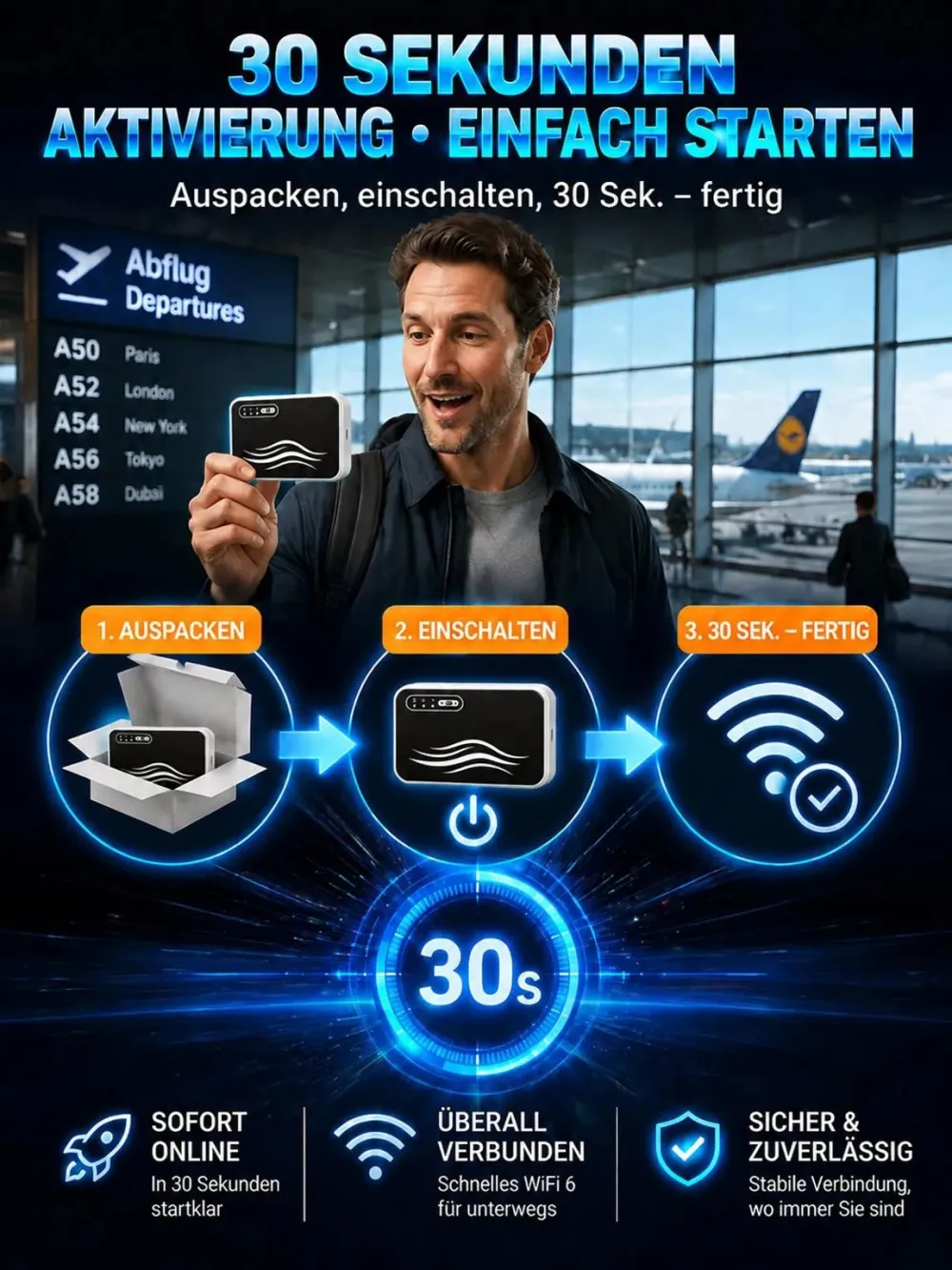 Stay Connected Anywhere – Pocket‑sized WiFi for Travel, Work & Daily Life.