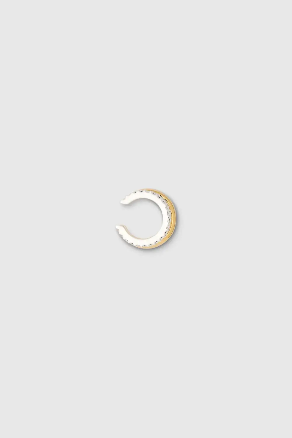 Two Tone Gold Ear Cuff