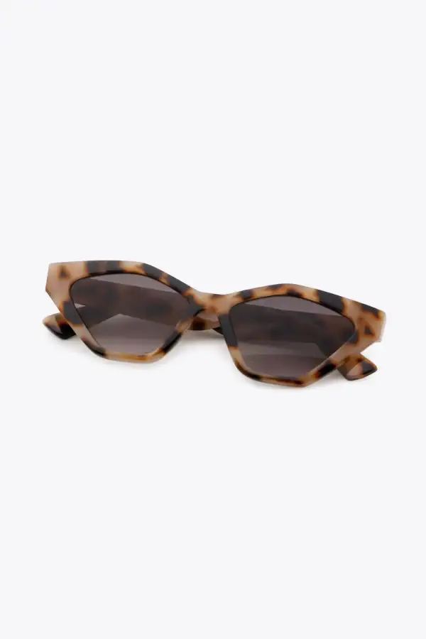 Angular Cat Eye Sunglasses