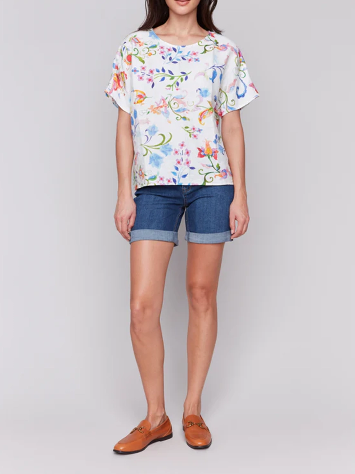 Women's Simple And Versatile Breathable Short Sleeves