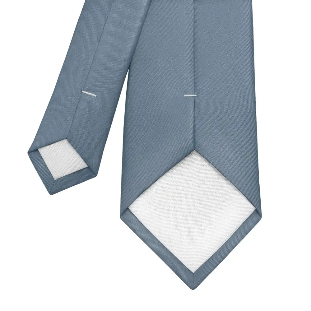Refined Solid Detail Necktie