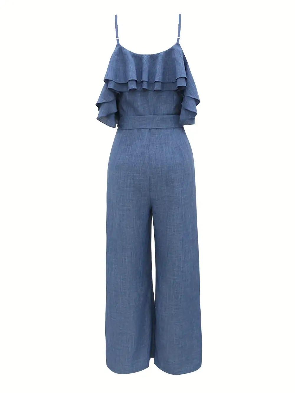 Ruffle Jumpsuit: Spring/Summer Style (Cold Shoulder, Wide Leg)