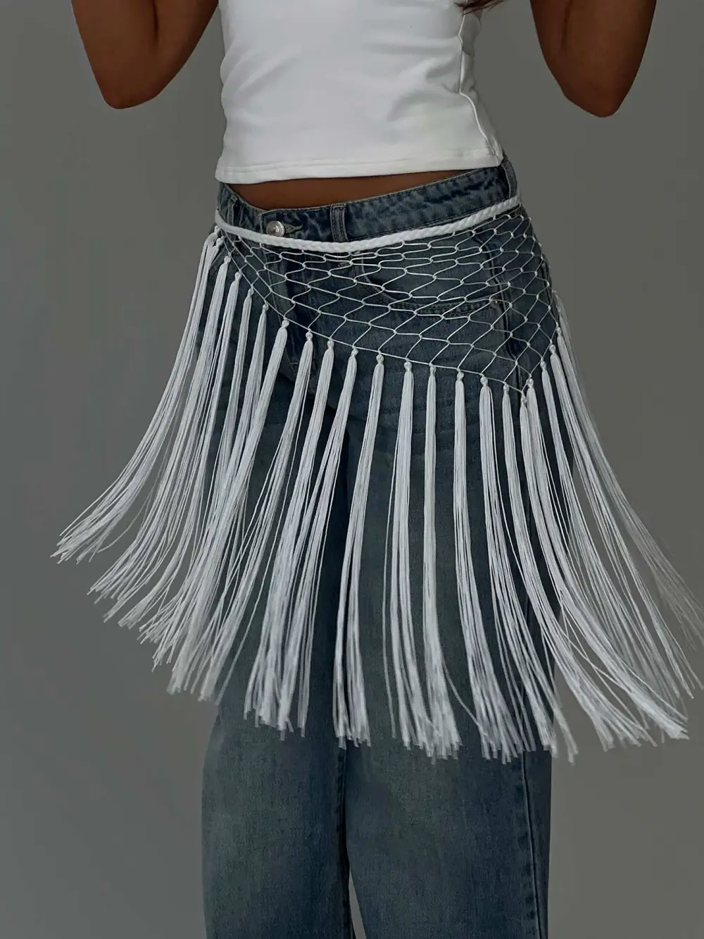 Layer Ready Tassel Wrap Belt
