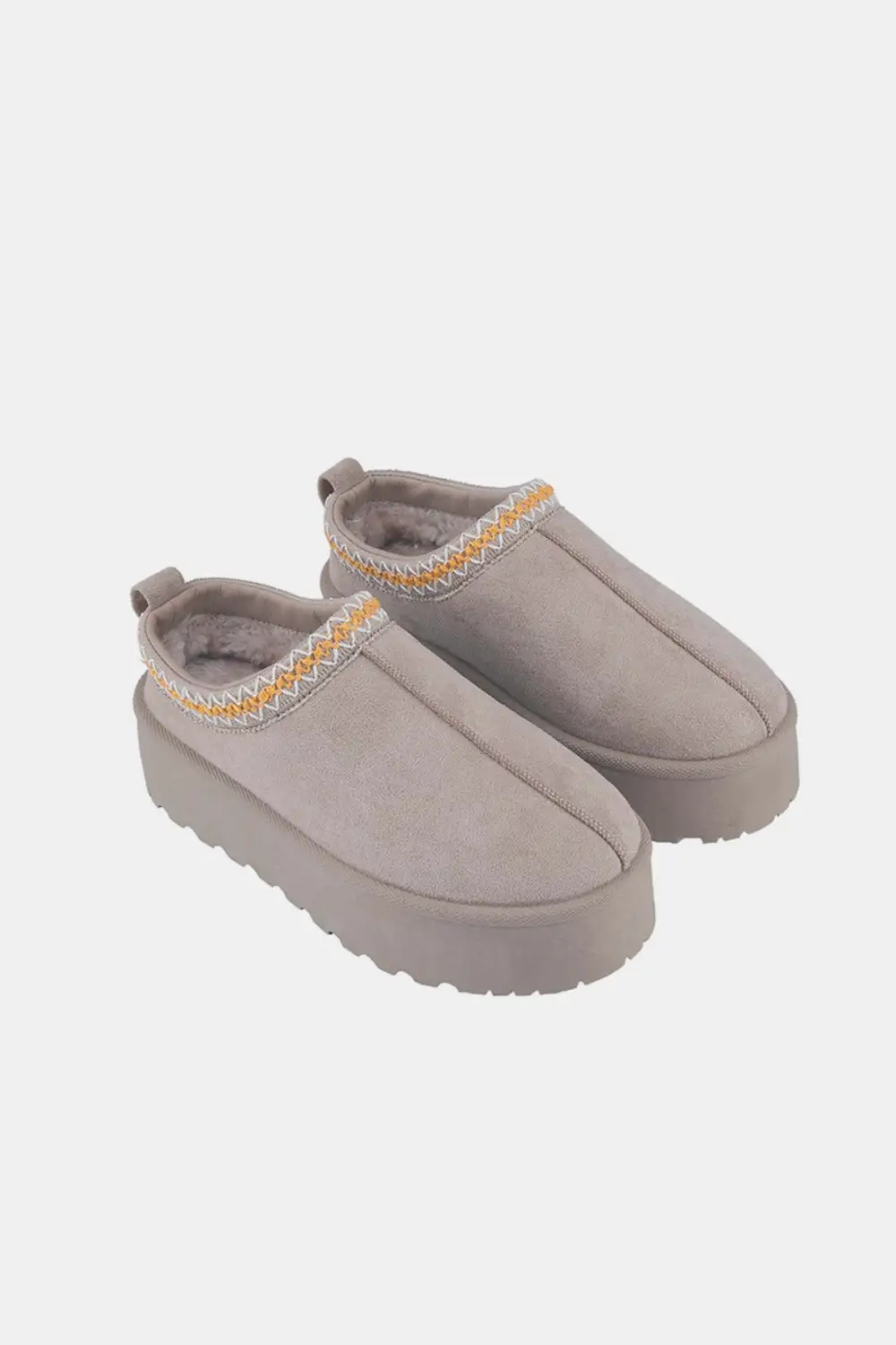 Easygoing Platform Slip on Boots