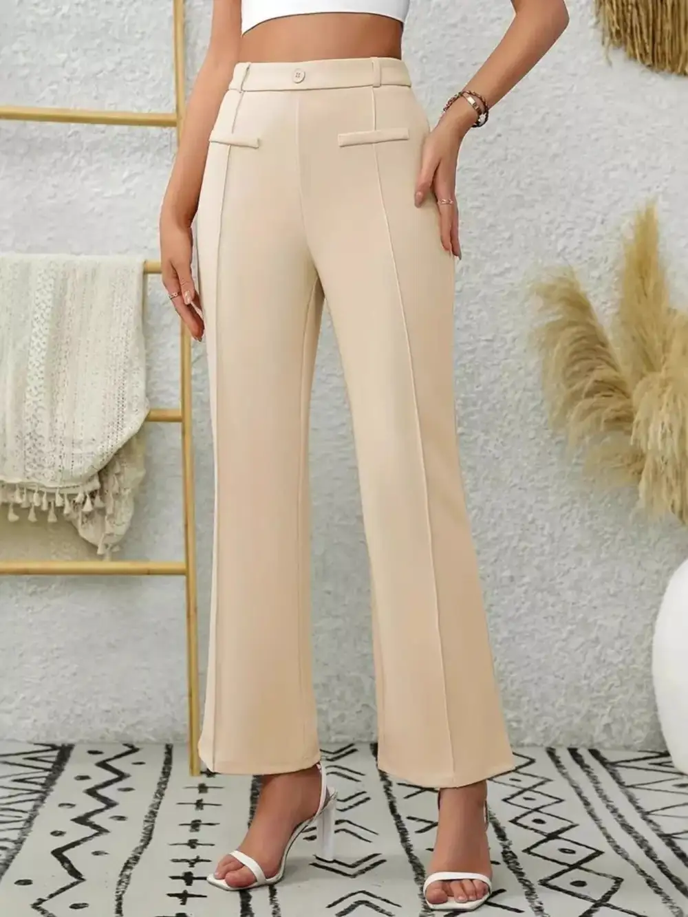 Everyday High Waist Flare Pants