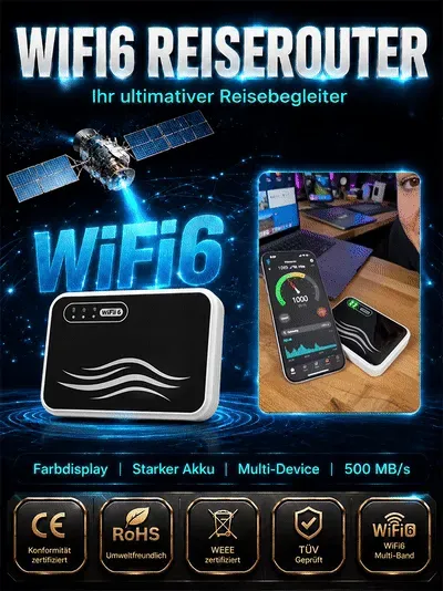 Stay Connected Anywhere – Pocket‑sized WiFi for Travel, Work & Daily Life.