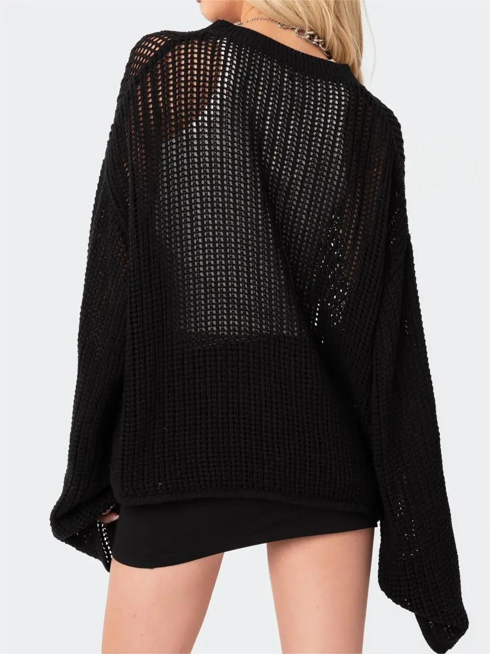 Sexy Cut-out Knit Sweater