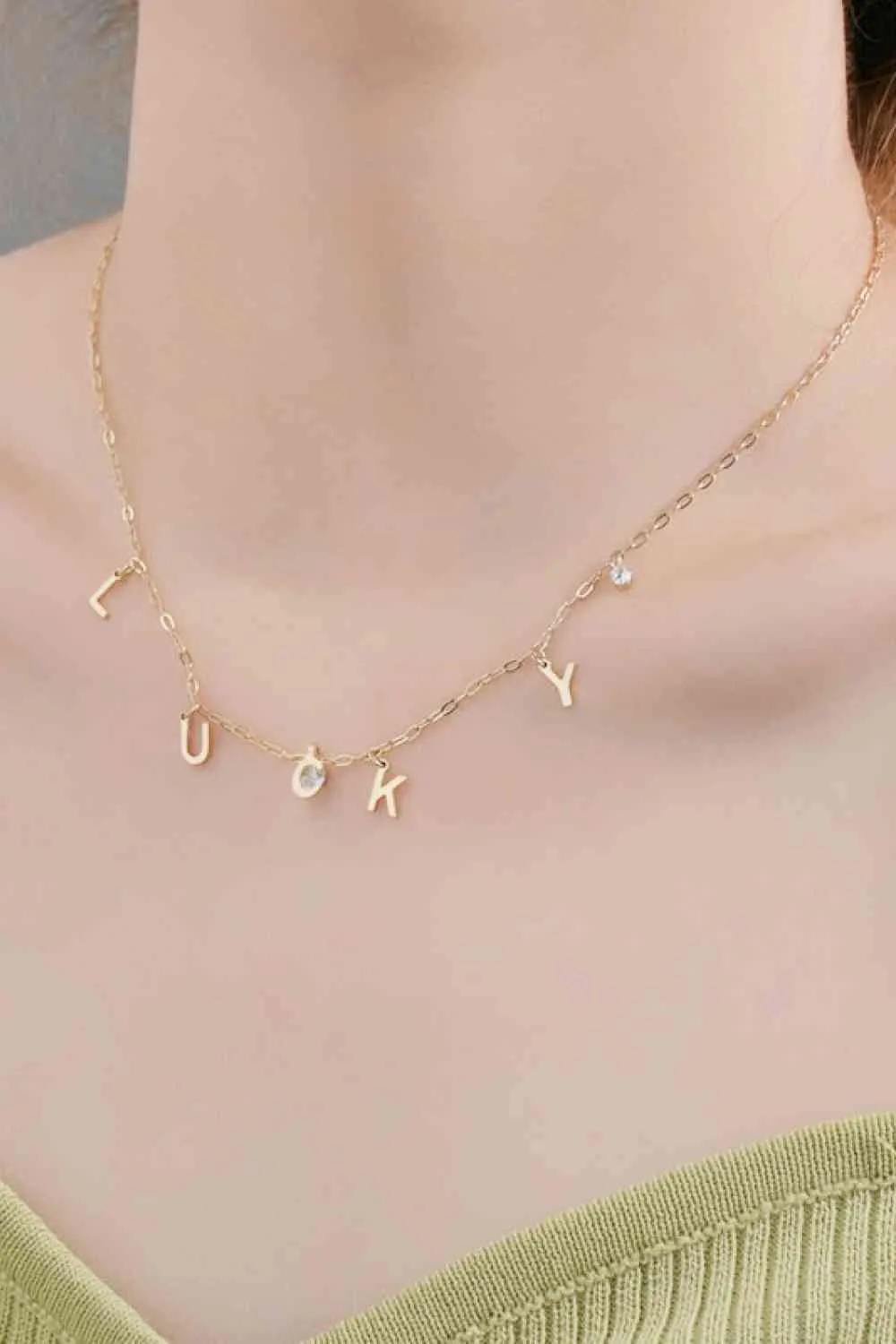 Lucky Stainless Steel Necklace