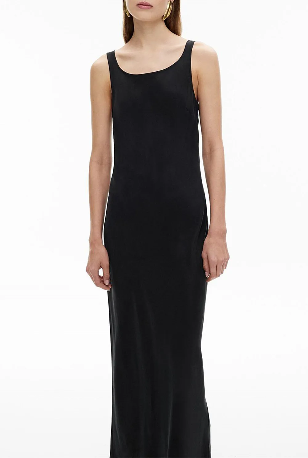 Streamlined Halter Dress