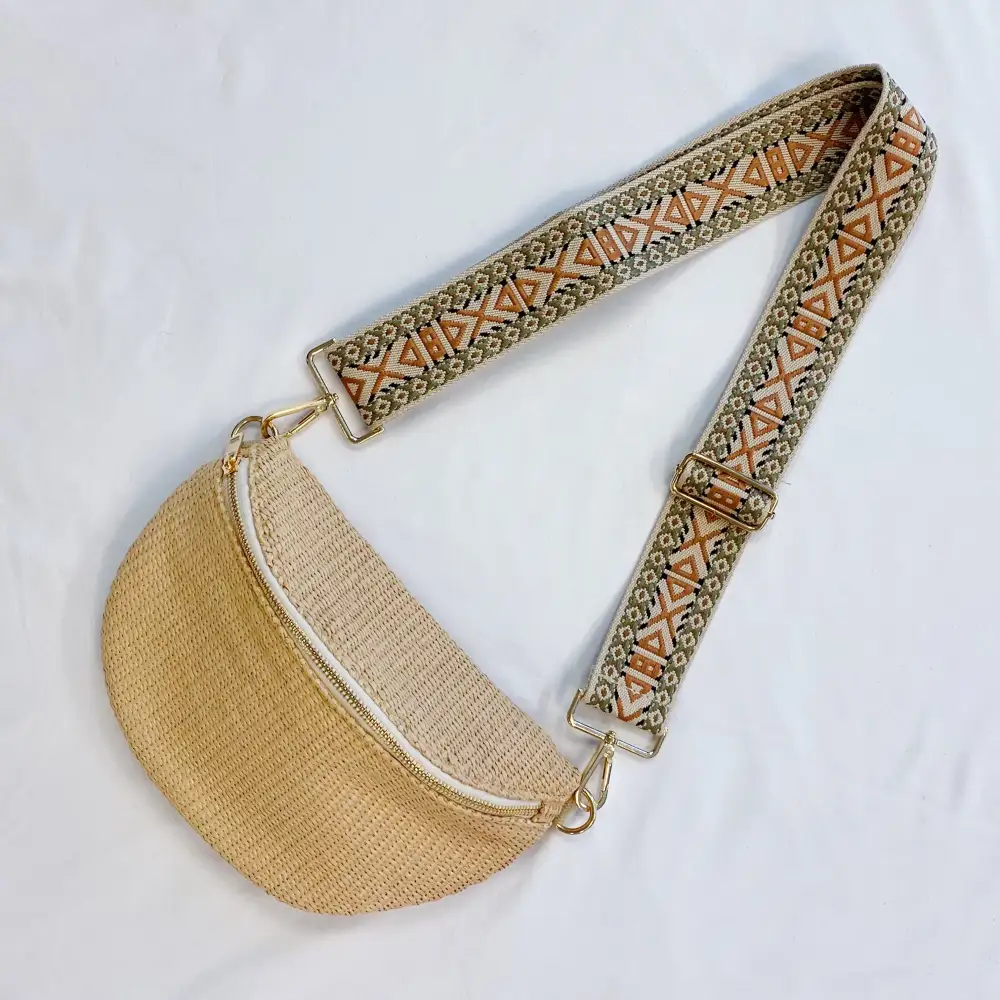 Woven Soft Crossbody Bag