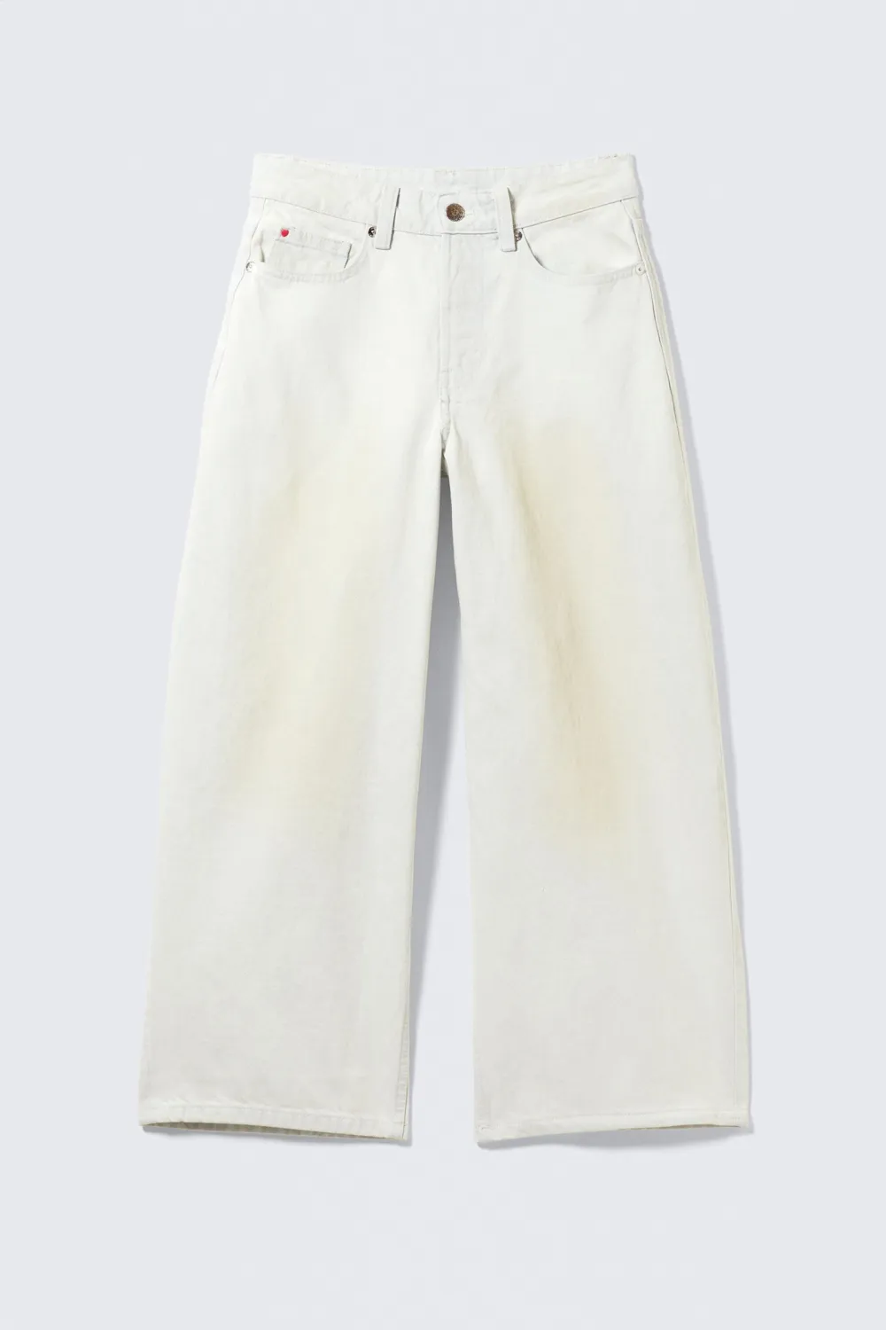 Low Rise Wide Leg Jeans
