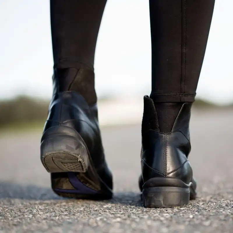 Everyday Easy-Care Leather Paddock Boots