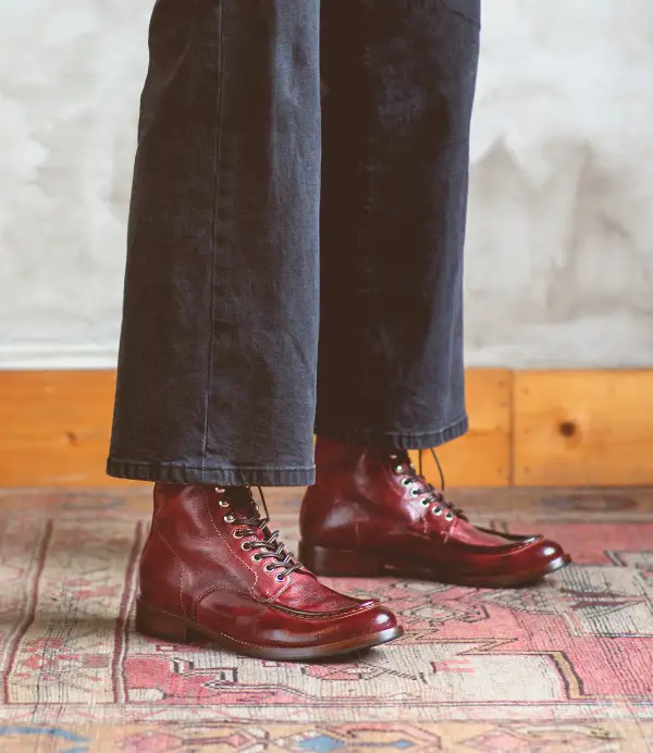 Lace-Up Rugged Combat Boots