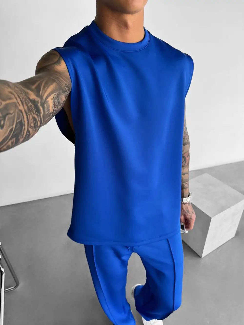 Laidback Relaxed Diver Inspired Tank Top