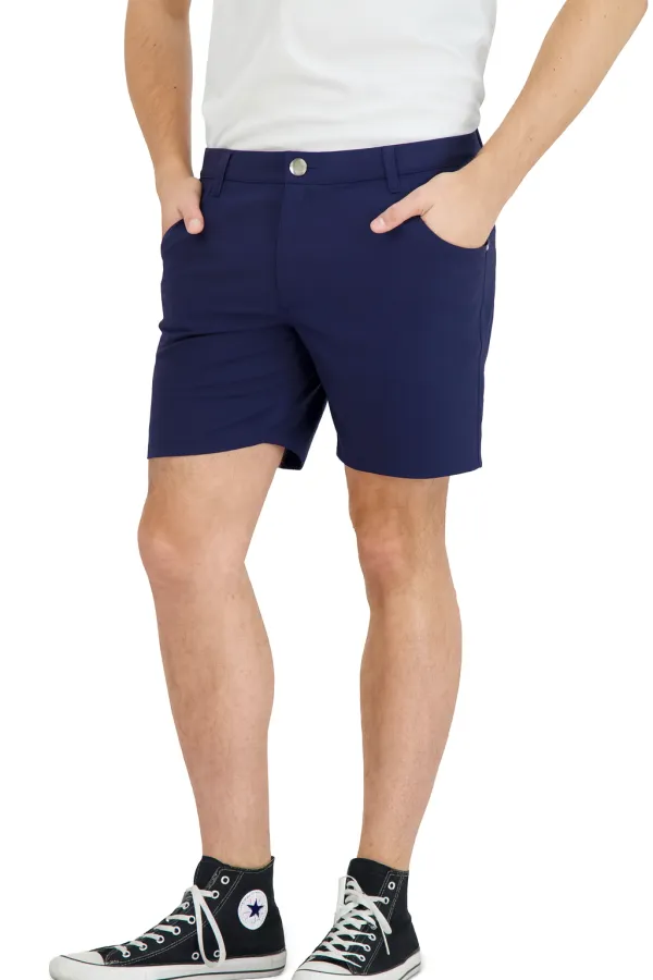 Laid Back Stretch Denim Shorts