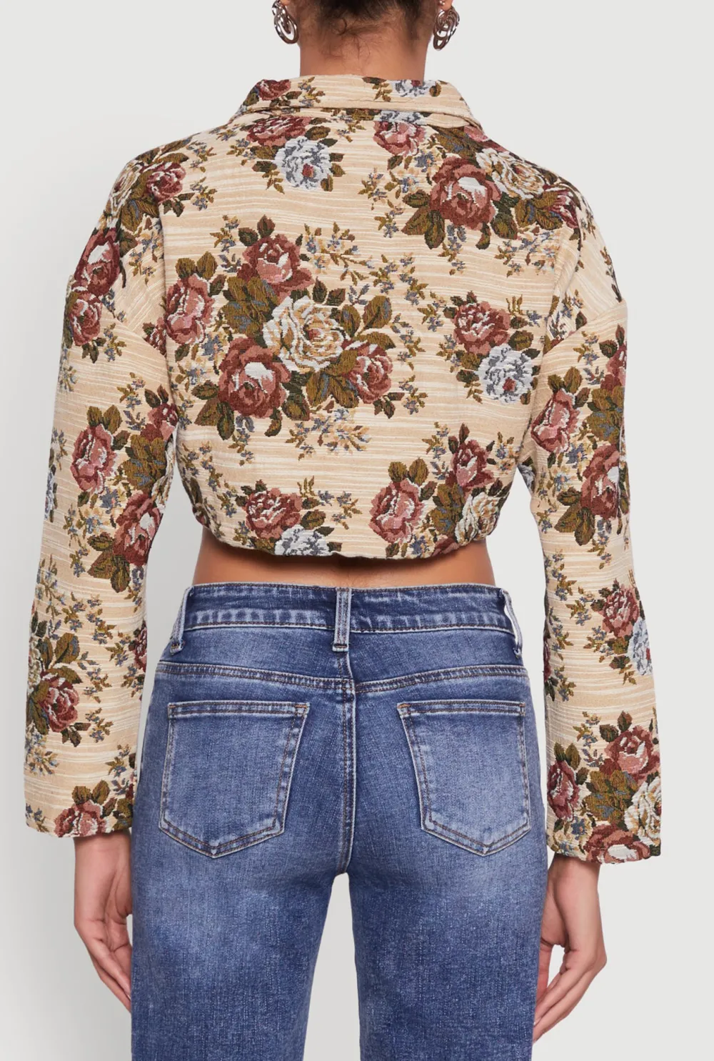 Drawstring Hem Jacket