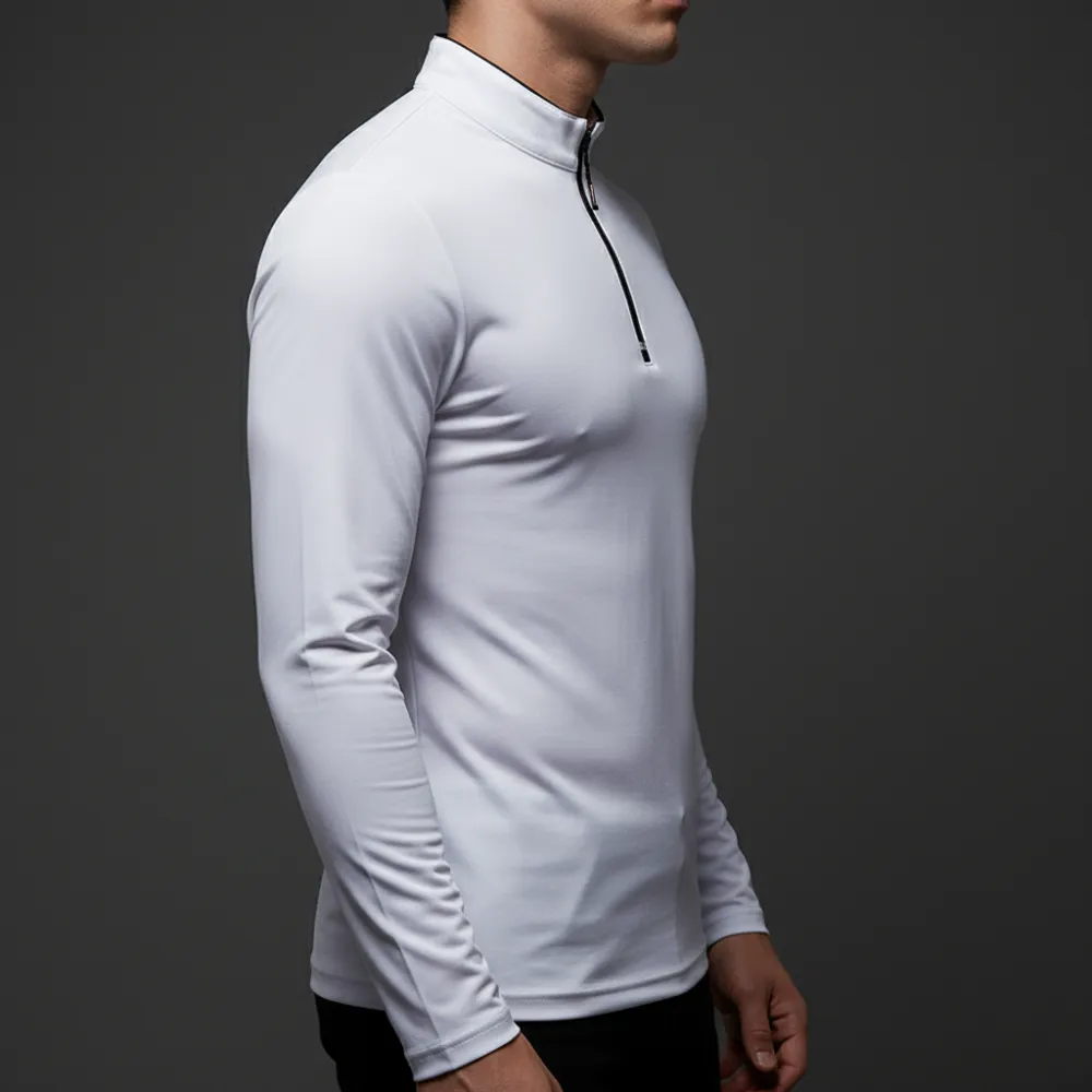 Half Zip Knit Pullover