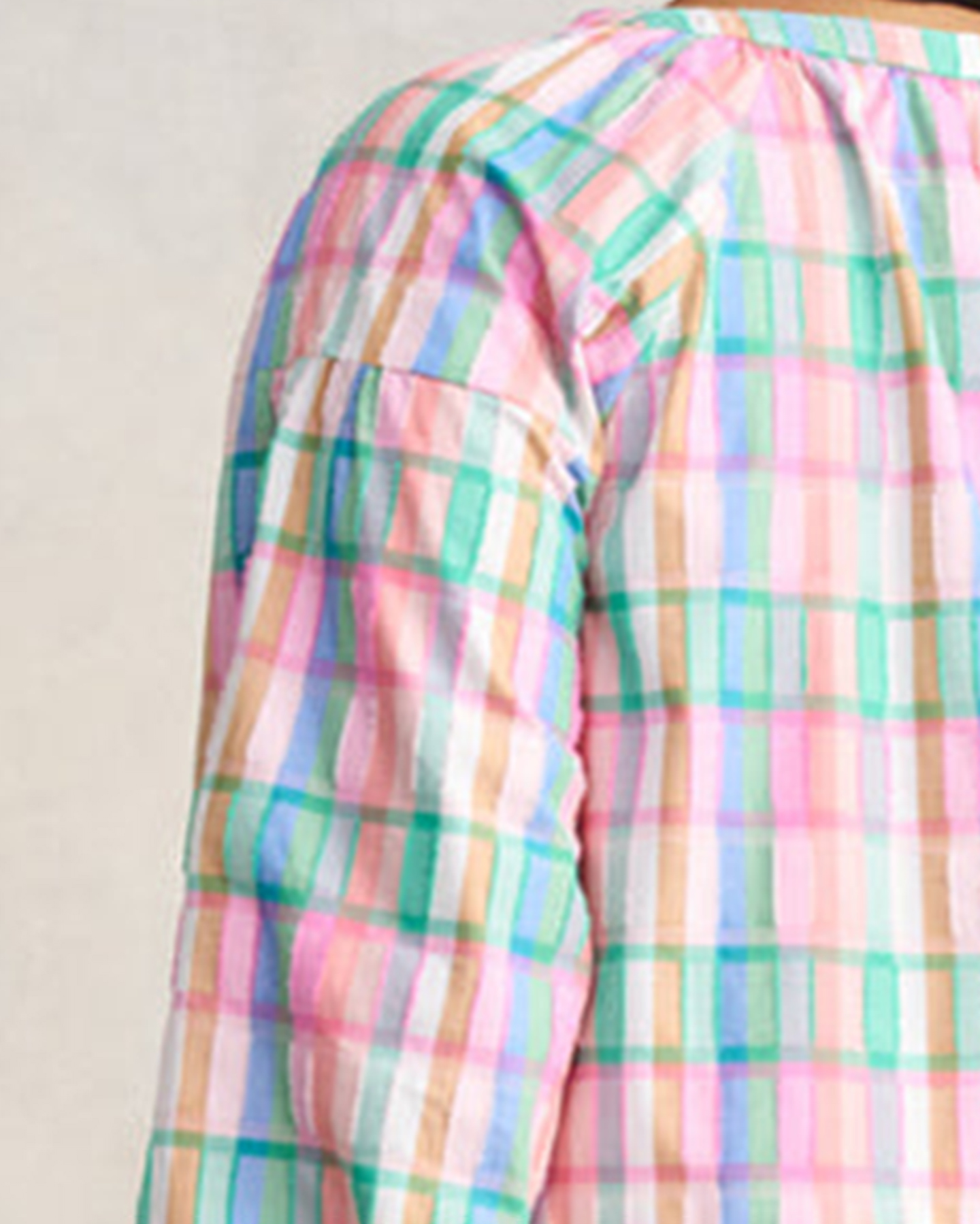 Cotton Check Top