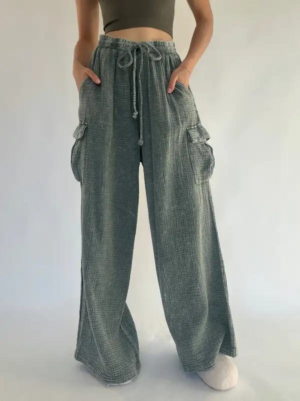 Relaxed Utility Cargo Pants