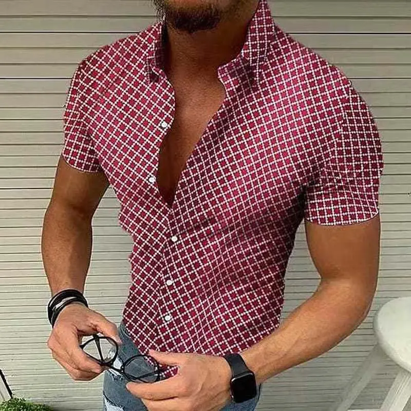 Printed Camp Shirt