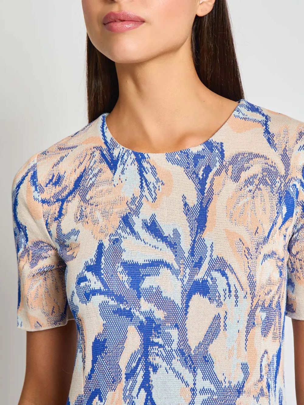 Anti Wrinkle Short Sleeved Dress