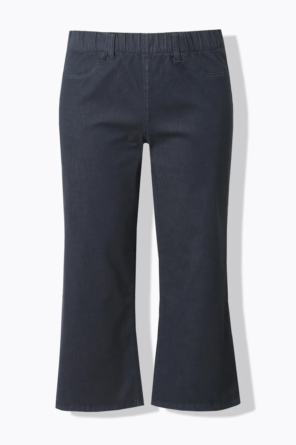 Solid Color Bell Bottom Jeans
