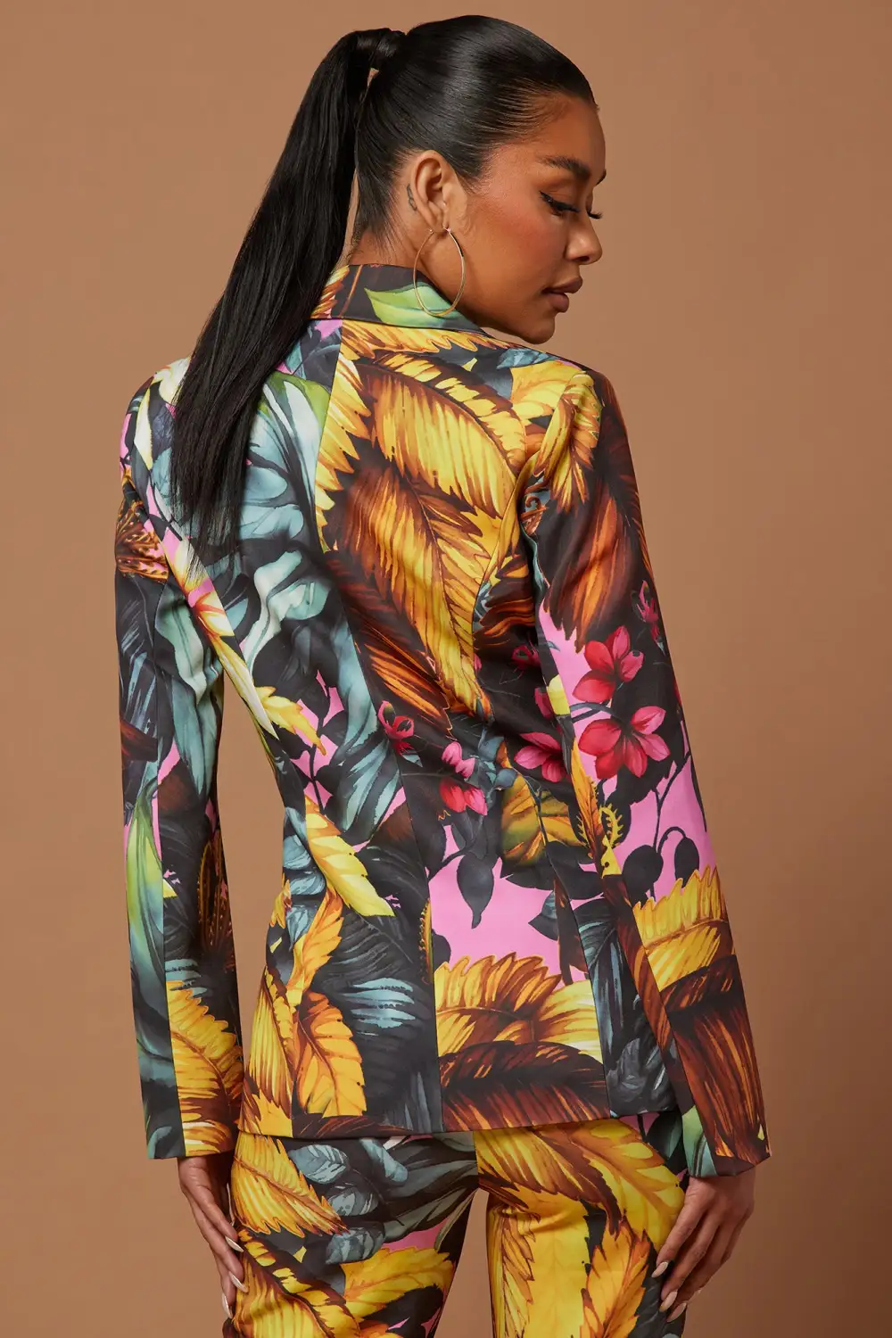 Bianca Floral Blazer Set - Multi Color