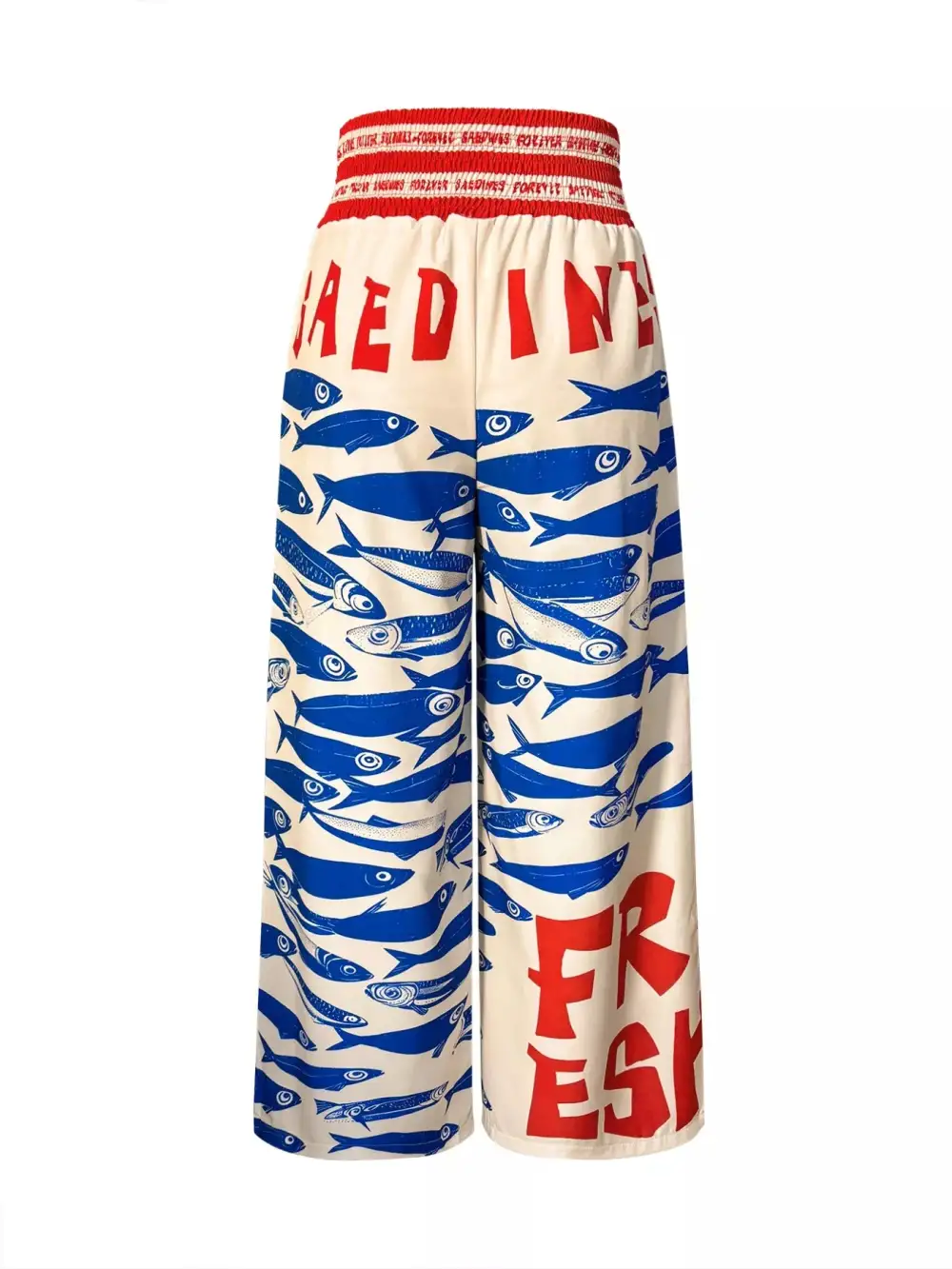 Easygoing Printed Wide Leg Pants