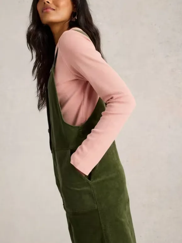 Scoop Neck Cord Dungaree