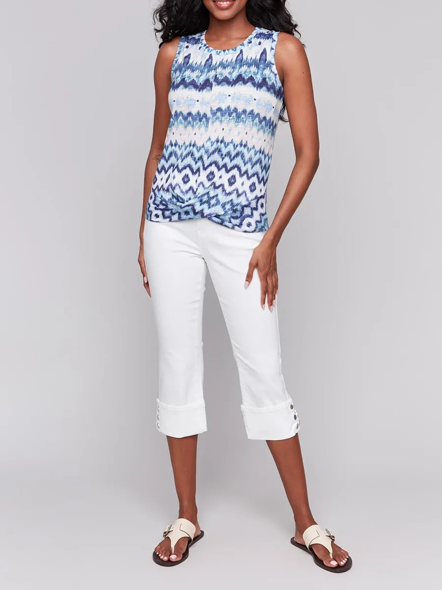 Girly High-End Art Pure Cotton Vest