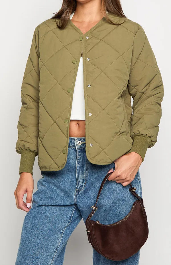 Bomber Quilted Coat