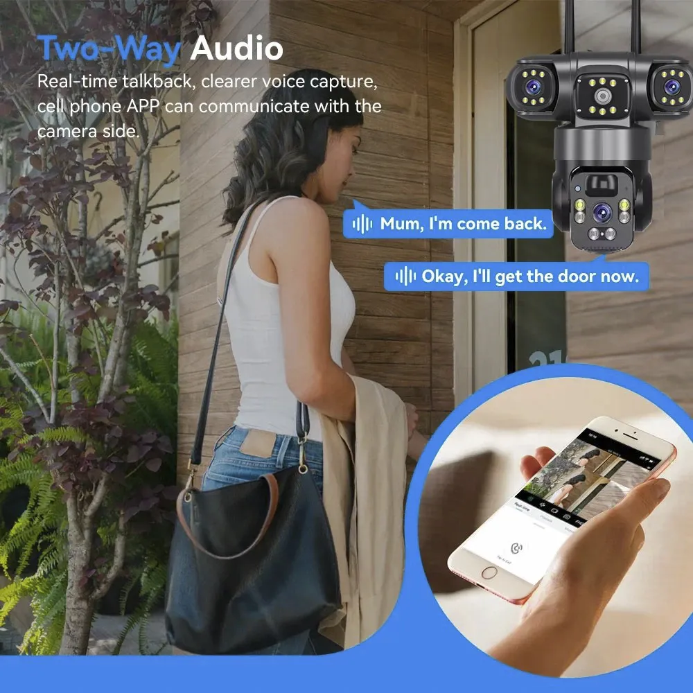6K 9MP Outdoor Wi-Fi Security Camera