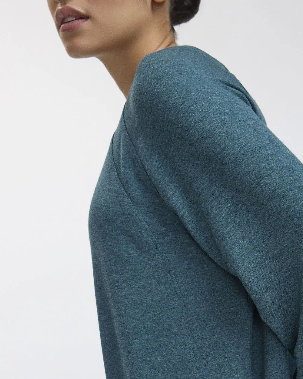 Long-Sleeve French Terry Sweatshirt