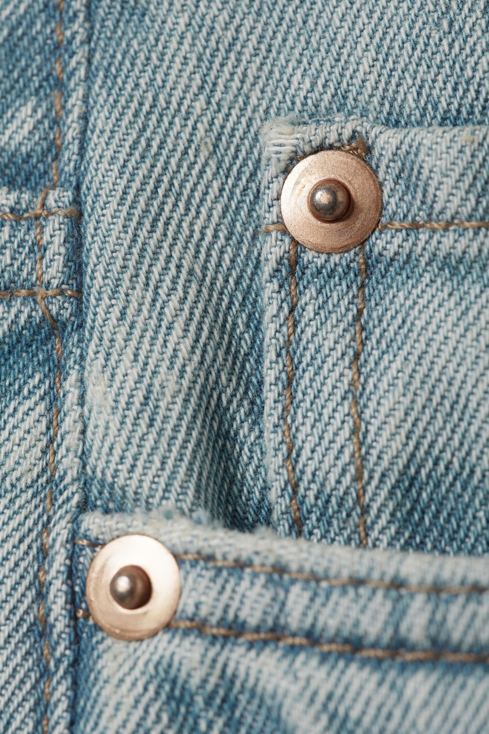 Pocketed Mid Waist Bootcut Jeans