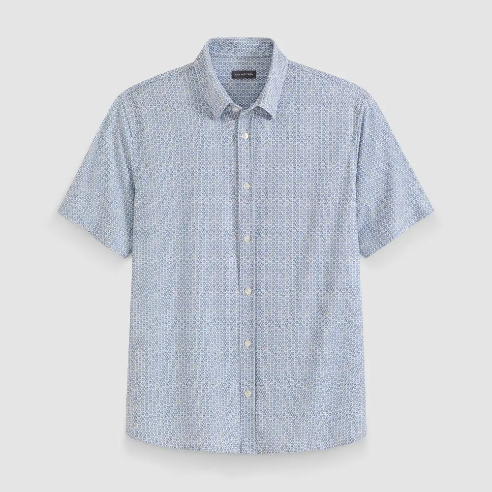 Lightweight Print Short Sleeve Shirt