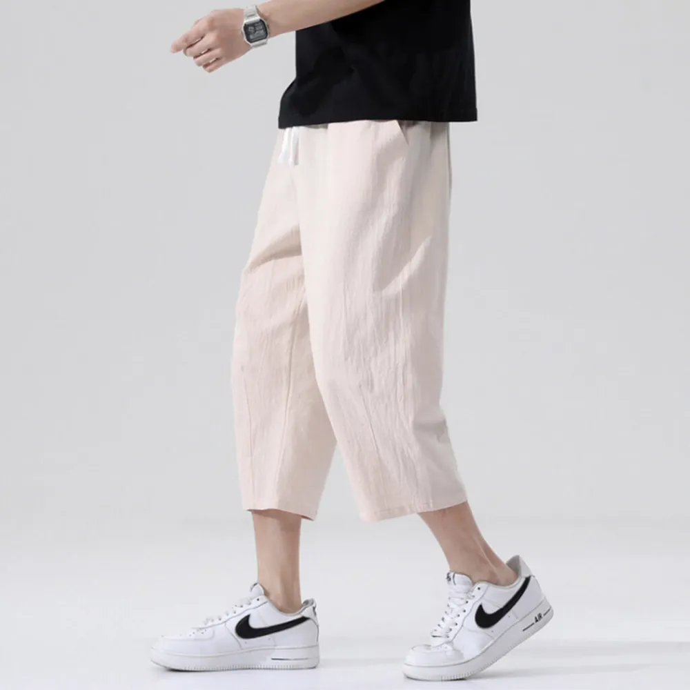 Clean Cropped Casual Pants