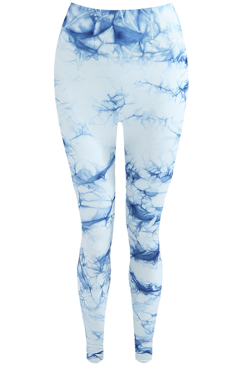 Tie Dye Print Bum Sculpt Leggings - Cecilia