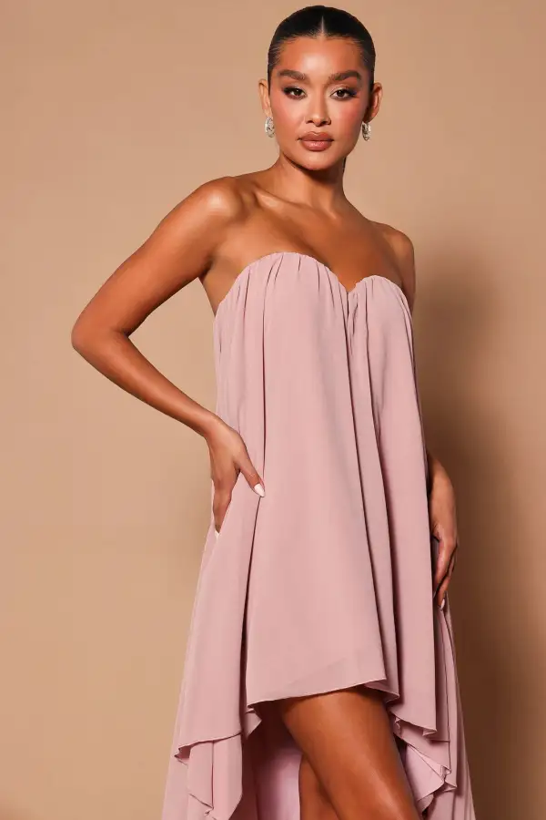 Colette Chiffon Maxi Dress - Mauve