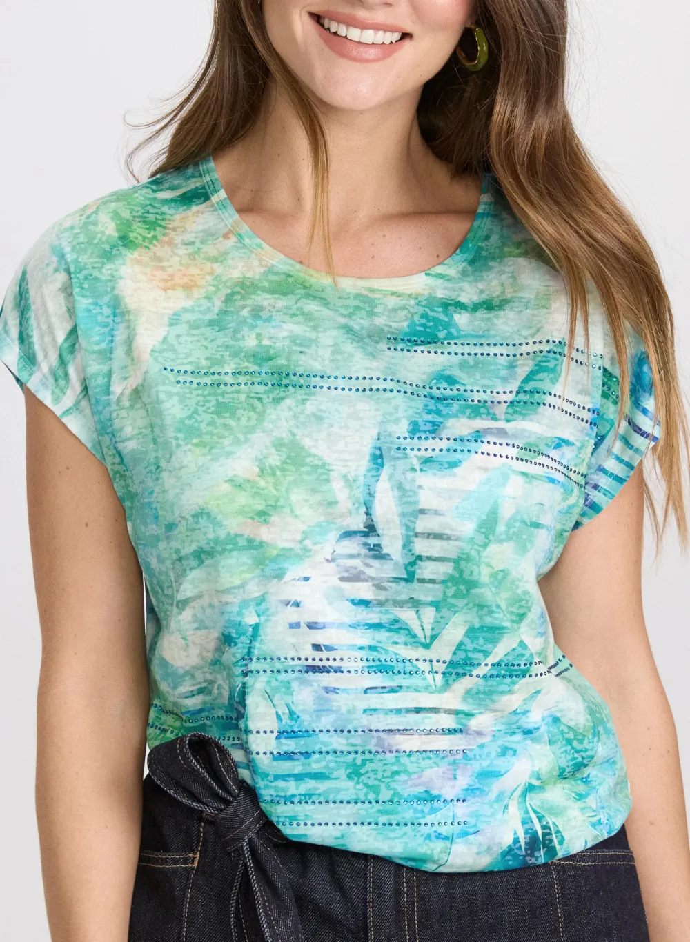 Ombre Printed Top