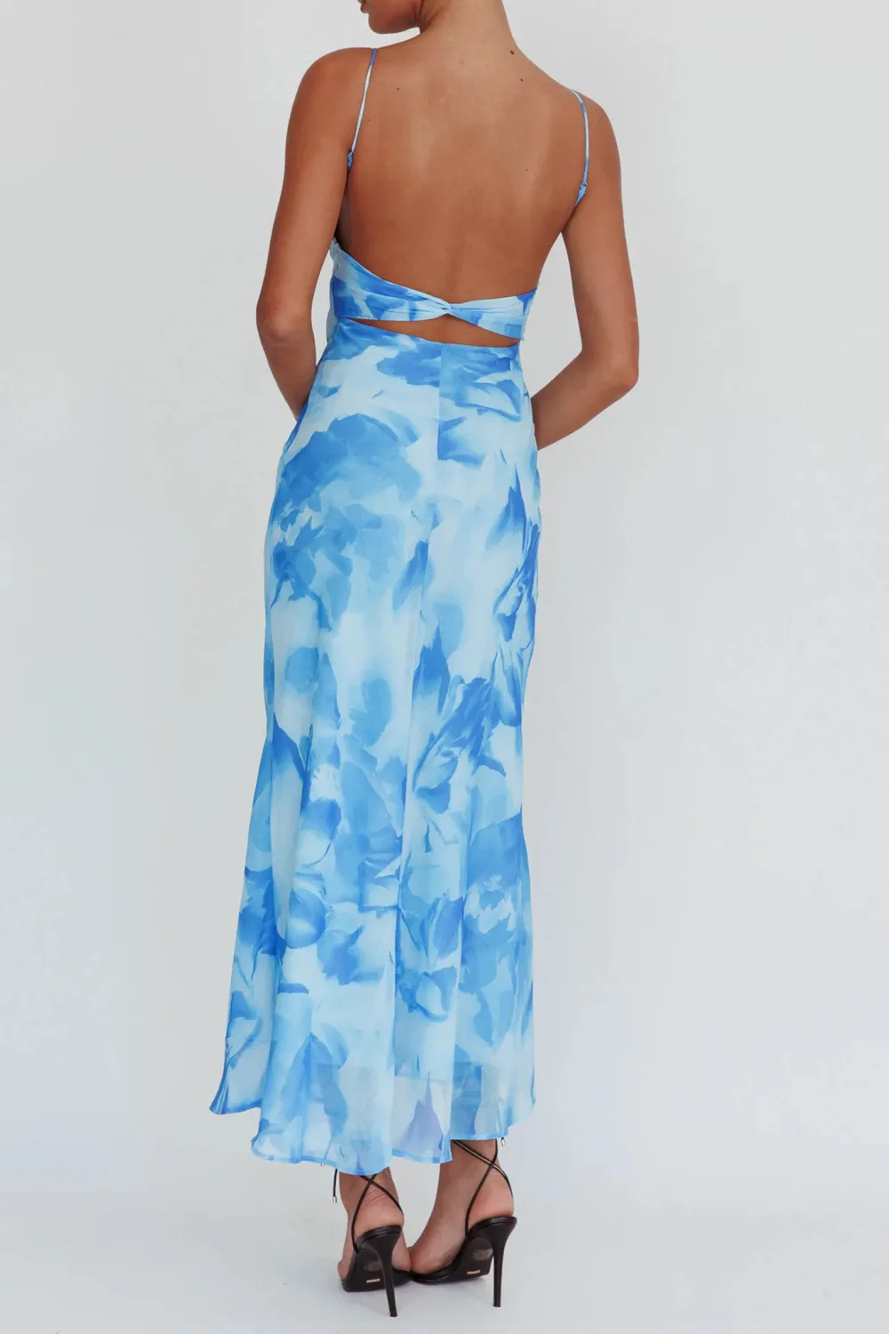 Fashionable Floral Casual Long Dress
