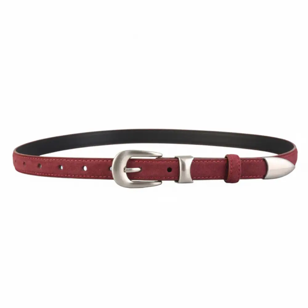 Skinny Belt with Buckle
