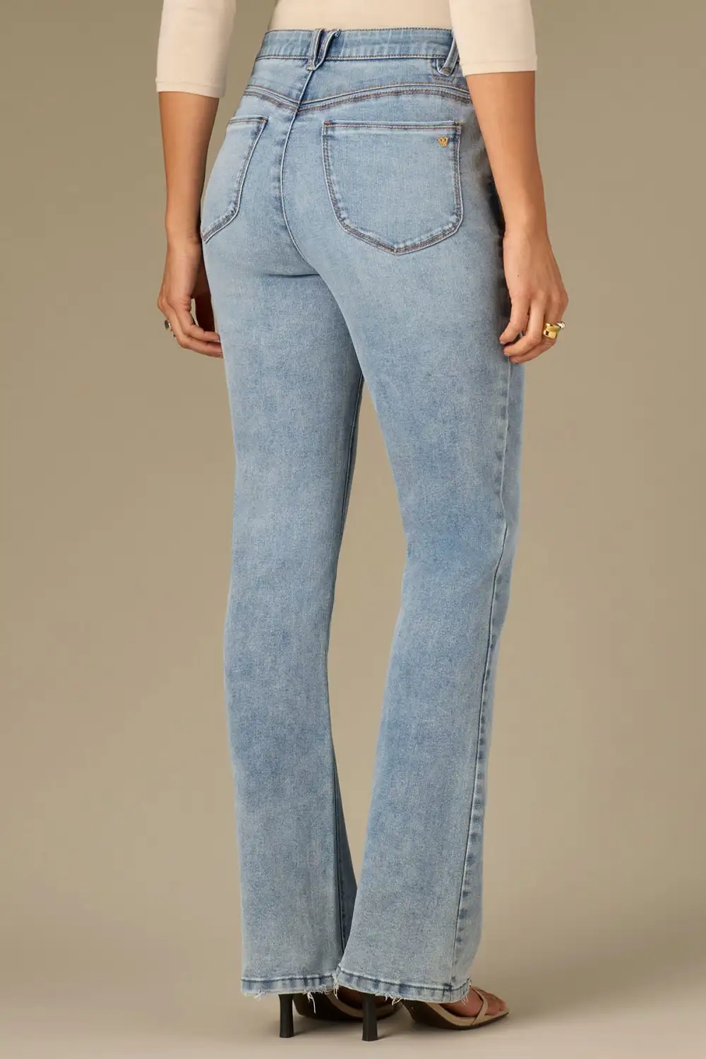 Plus Size High Rise Bootcut Jeans